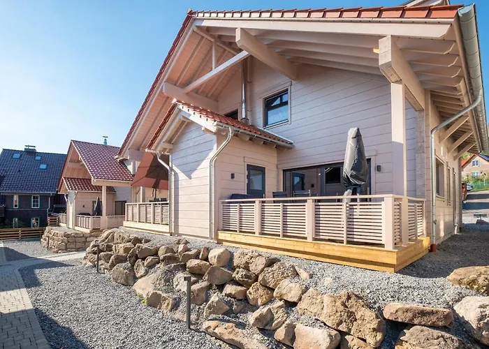 Bergwaldchalet Komfort بيت للعطل شيارك